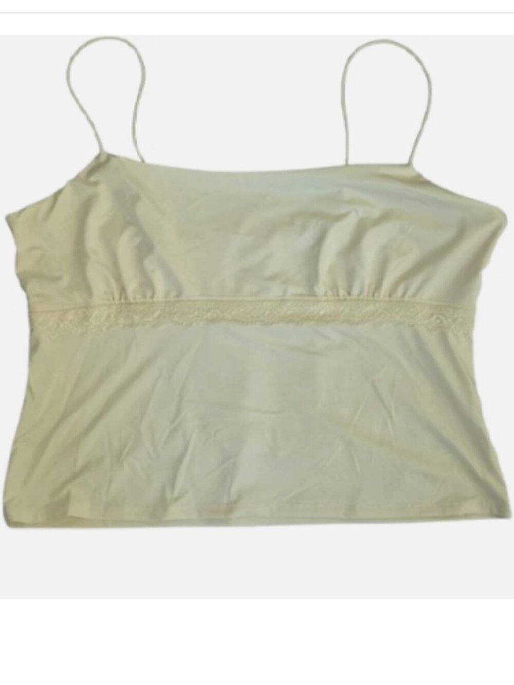 Wild Fable Women's Lace Trim Yellow Camisole Top New with Tags (Choose Size)